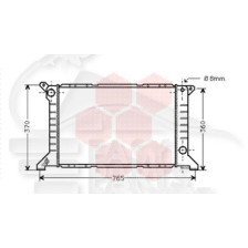 RADIA 2.5 D S/CLIM 600 X 332 X 32 