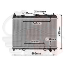 RADIA 1.6 TI-VCT 350 X 563 X 17 
