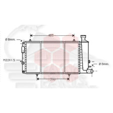 RADIA ESSENCE A/VASE 530 X 286 X 22 