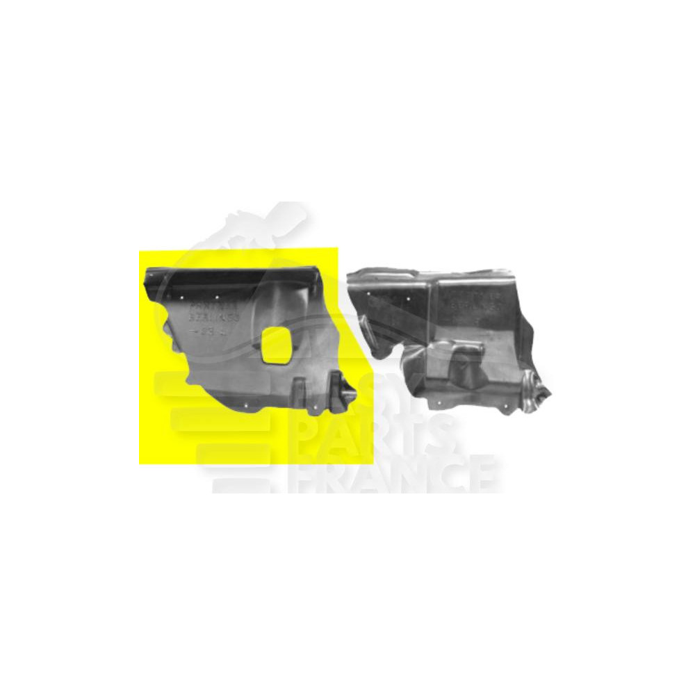 CACHE SOUS MOTEUR AVANT-GAUCHE - ESSENCE/DIESEL pour CITROEN BERLINGO