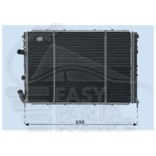 RADIATEUR 1.9 DROIT - 2.0 SANS CLIM 585 X 395 X 34 pour RENAULT SENIC