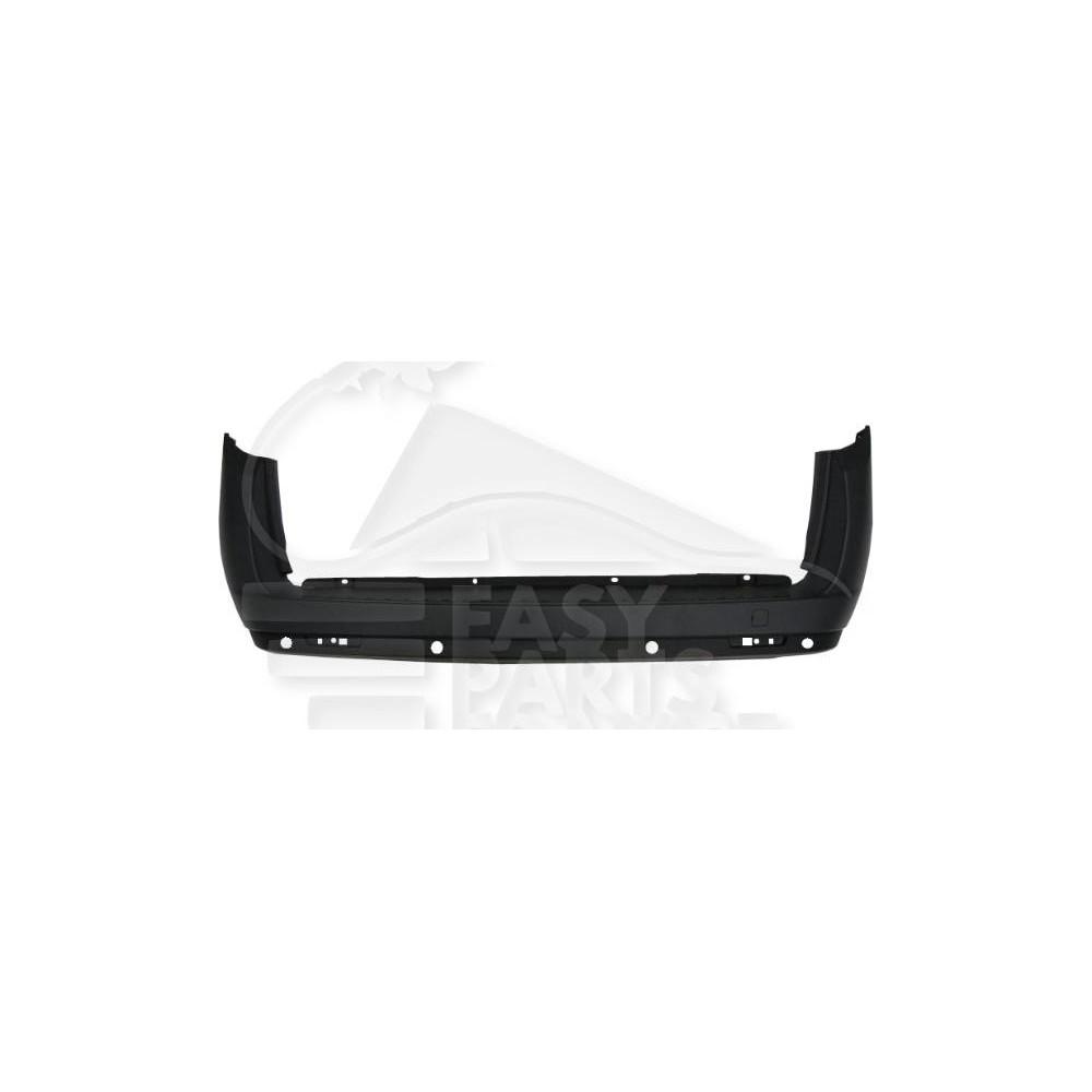 PARE-CHOC ARRIÈRE A PEINDRE AVEC PACKONTROL 1 PORTE pour OPEL COMBO