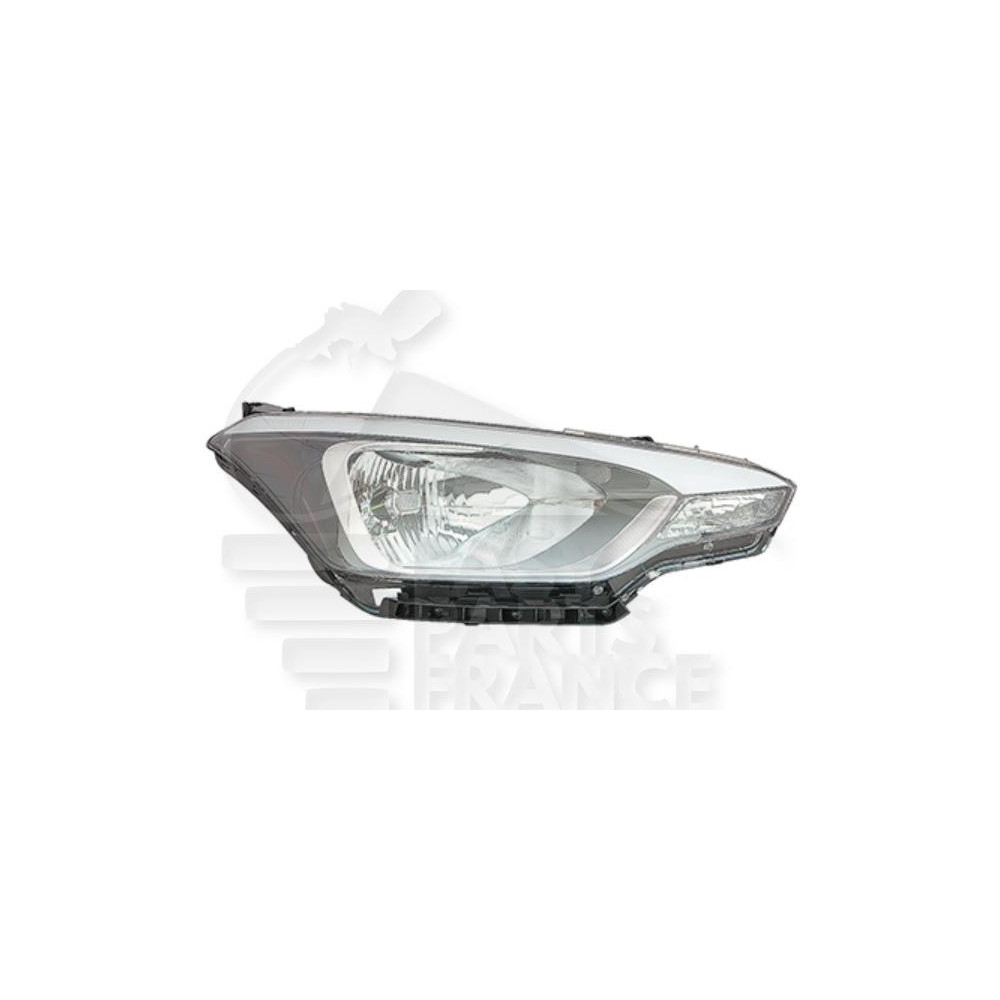PHARE OPTIQUE DROIT H4 ÉLECTRIQUE AVEC MOTEUR pour HYUNDAI I-20