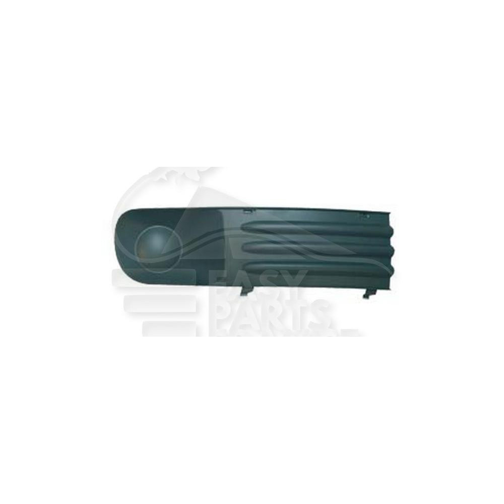 GRILLE DE PARE-CHOC AVANT-DROIT NOIRE MODÈLE CARAVELLE - MULTIVAN pour VOLKSWAGEN TRANSPORTER