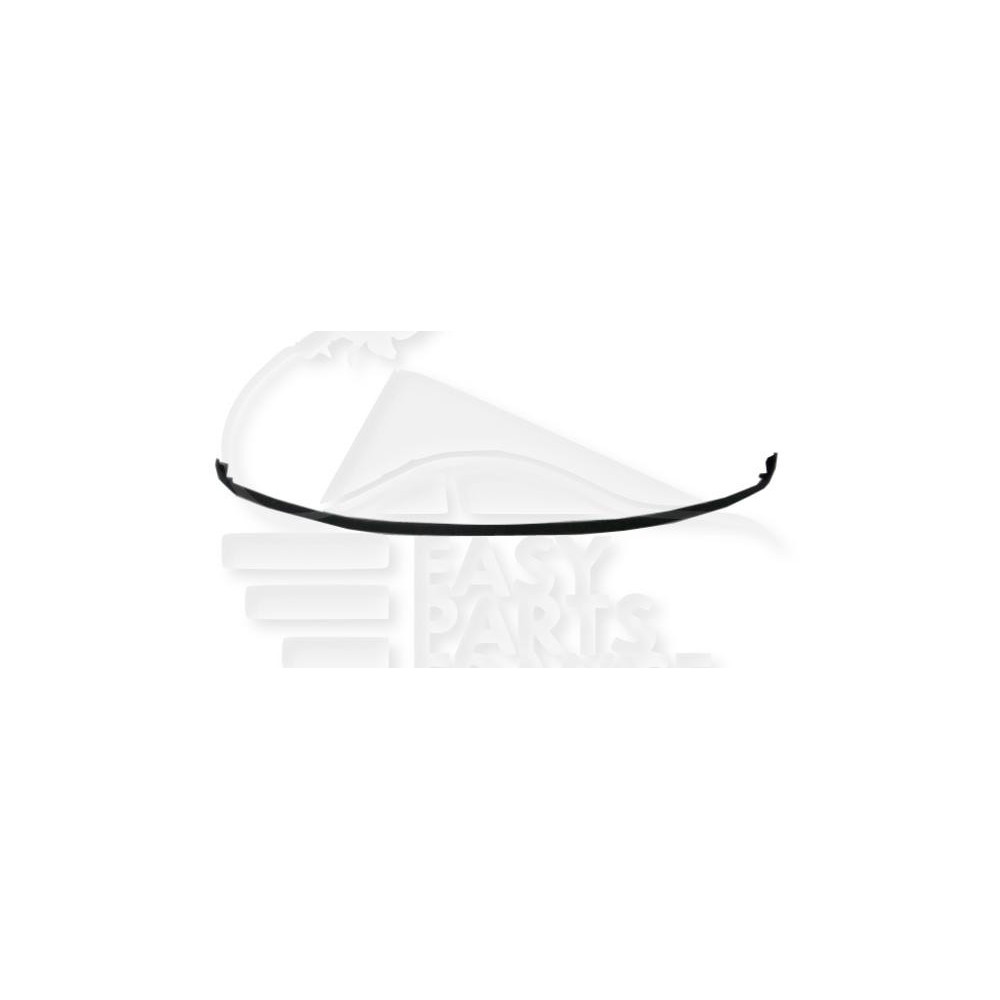 SPOILER DE PARE-CHOC AVANT NOIR pour SKODA FABIA