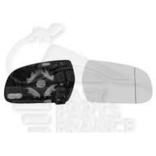GLACE DE RÉTROVISEUR DROIT CHAUFFANT CONVEXE pour AUDI A3