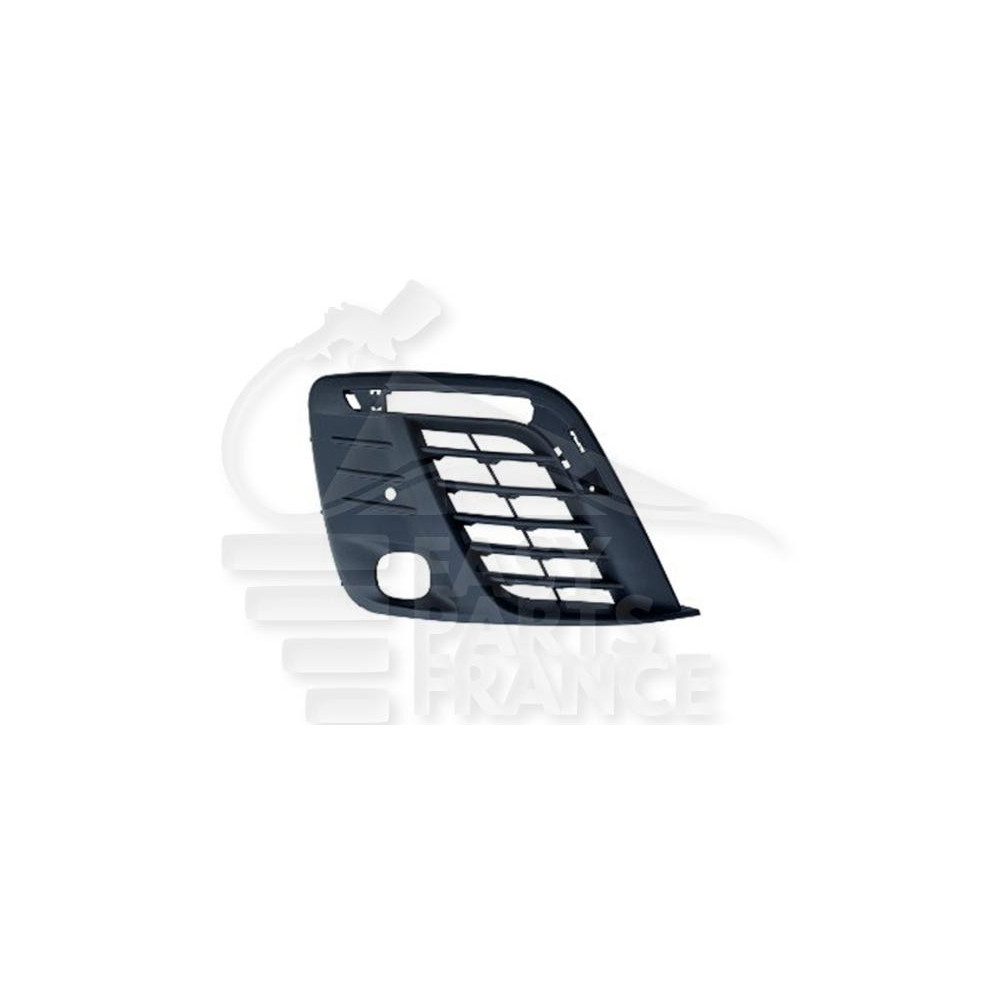 GRILLE DE PARE-CHOC AVANT-DROIT NOIRE AVEC PACKONTROL pour OPEL VIVARO