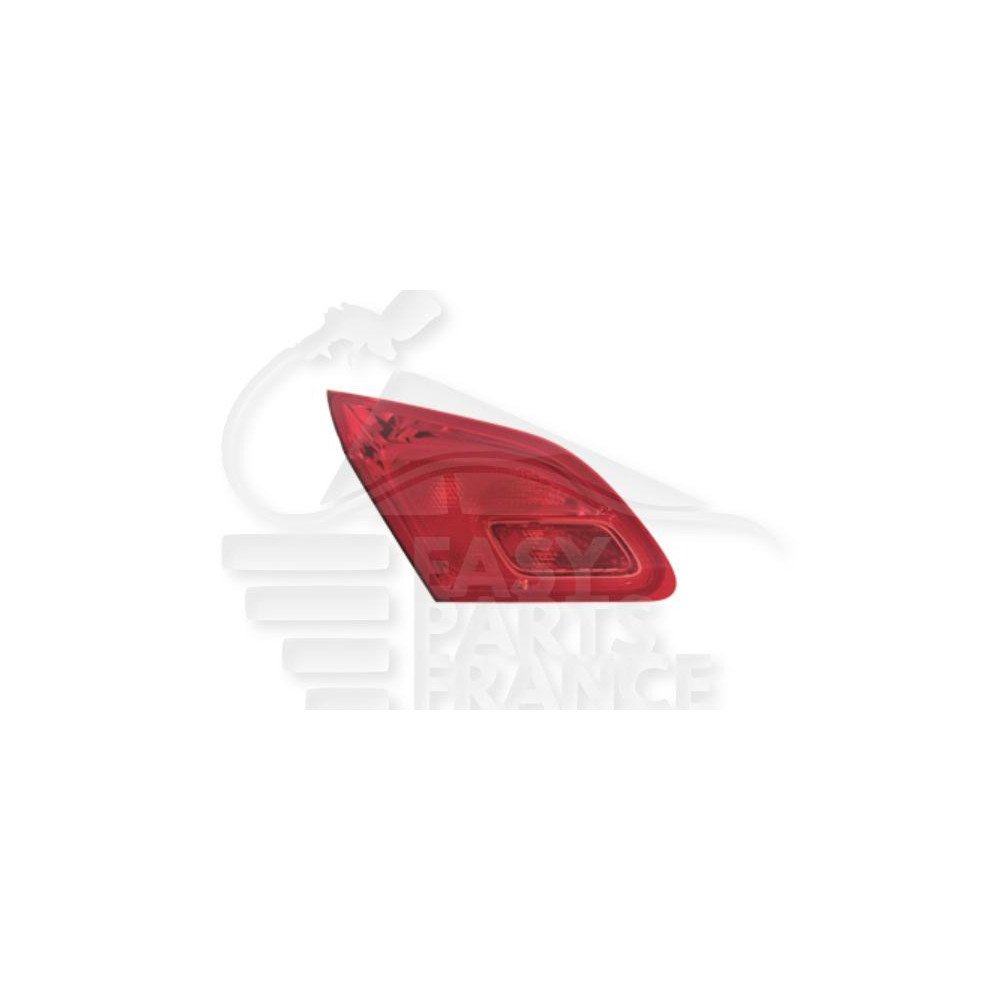 FEU ARRIÈRE-GAUCHE INTÉRIEUR ROUGE/ROSE MODÈLE 3/5 PORTES pour OPEL ASTRA