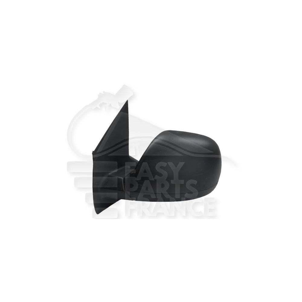 RÉTROVISEUR GAUCHE MANUEL NOIR AVEC ANTENNE AM/FM pour VOLKSWAGEN TRANSPORTER