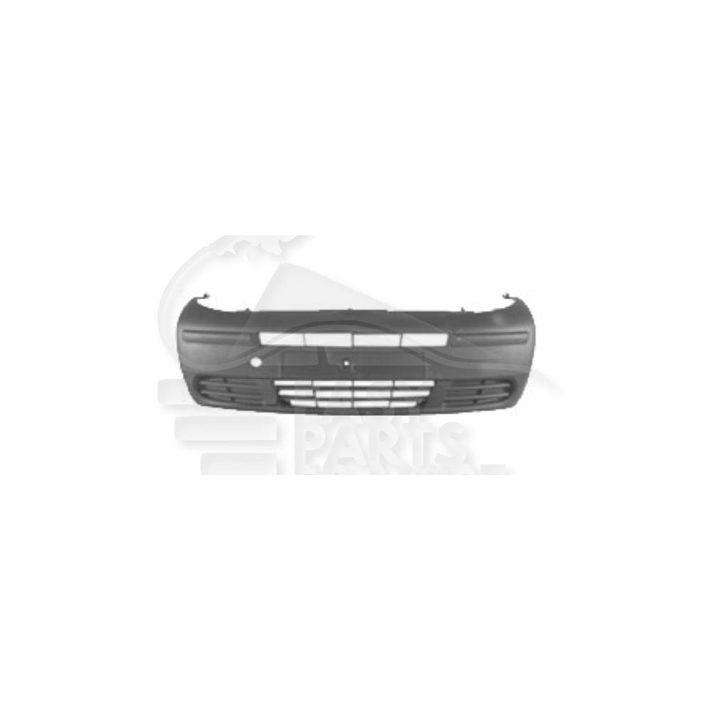 PARE-CHOC AVANT NOIR SAUF 2.5 TD pour RENAULT TRAFIC
