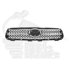 GRILLE DE CALANDRE A/MOULURES CHROMEES 