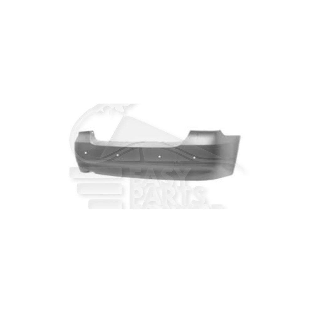 PARE-CHOC ARRIÈRE A PEINDRE AVEC PACKONTROL MODÈLE 4 PORTES pour BMW S3 E90