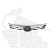 GRILLE DE CALANDRE NOIRE A/MOULURE CHROMEE 