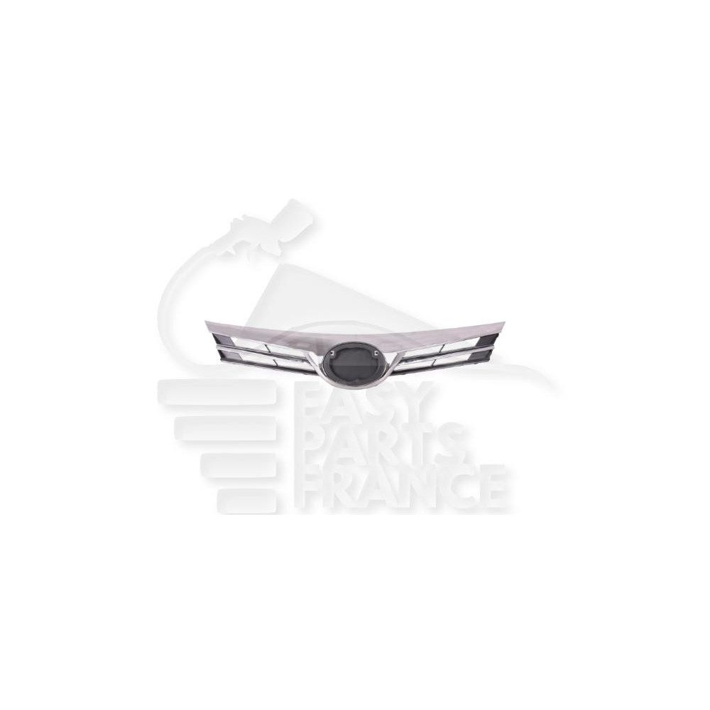 GRILLE DE CALANDRE NOIRE AVEC MOULURE CHROMEE pour TOYOTA COROLLA