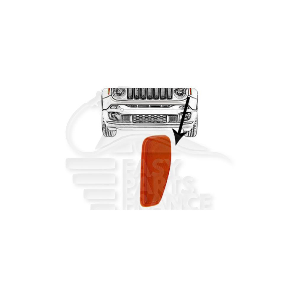 FEU LATÉRAL AVANT-GAUCHE pour JEEP RENEGADE