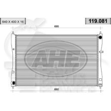 RADIA 1.5 DCI +/- CLIM 640 x 400 x 16 