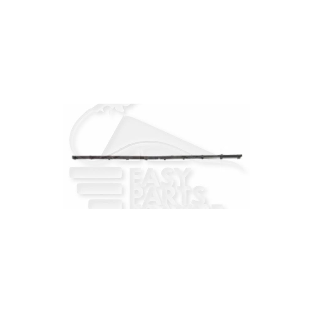 MOULURE CENTRALE DE PARE-CHOC CHROMEE pour BMW S7