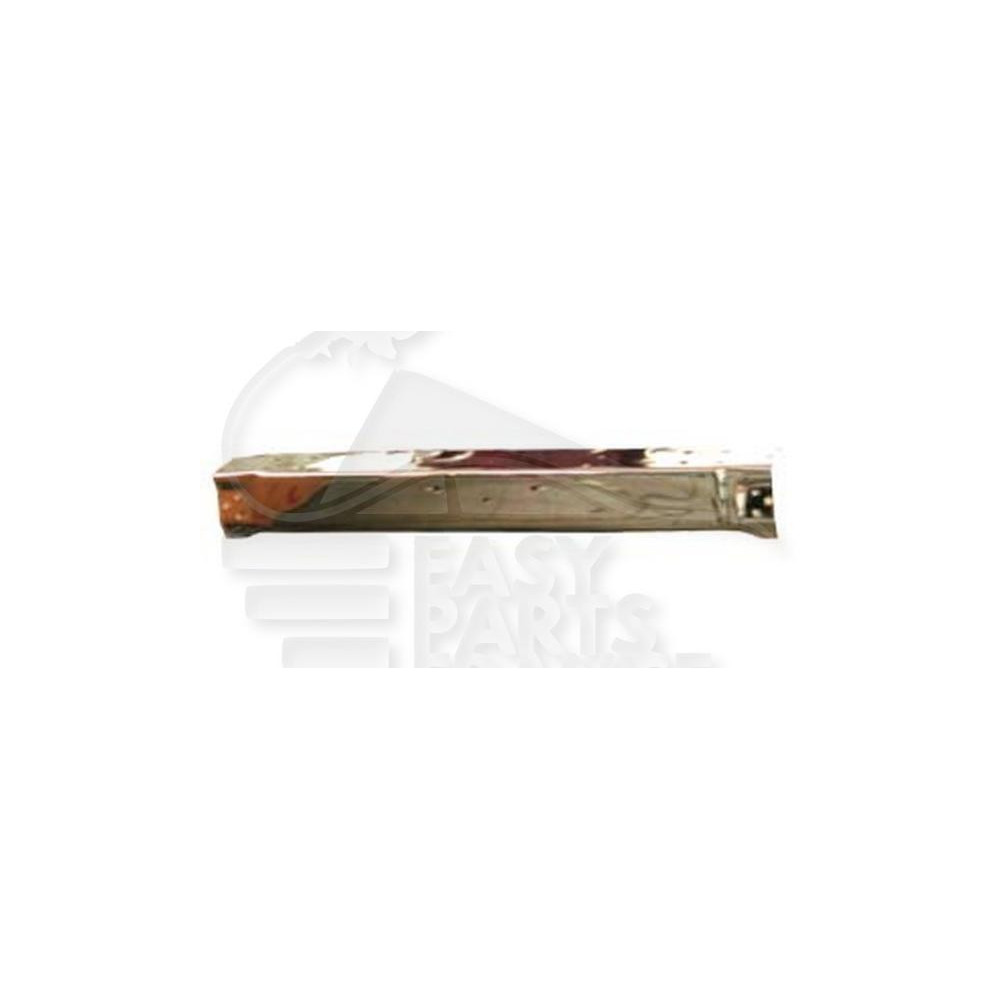 LAME DE PARE-CHOC AVANT CENTRALE CHROMEE pour MITSUBISHI PAJERO