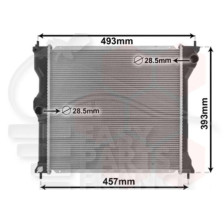 RADIATEUR ELECTRIC 400 X 370 X 16 POUR C-ZERO 10/10 → pour DESTOCKAGE DESTOKAGE