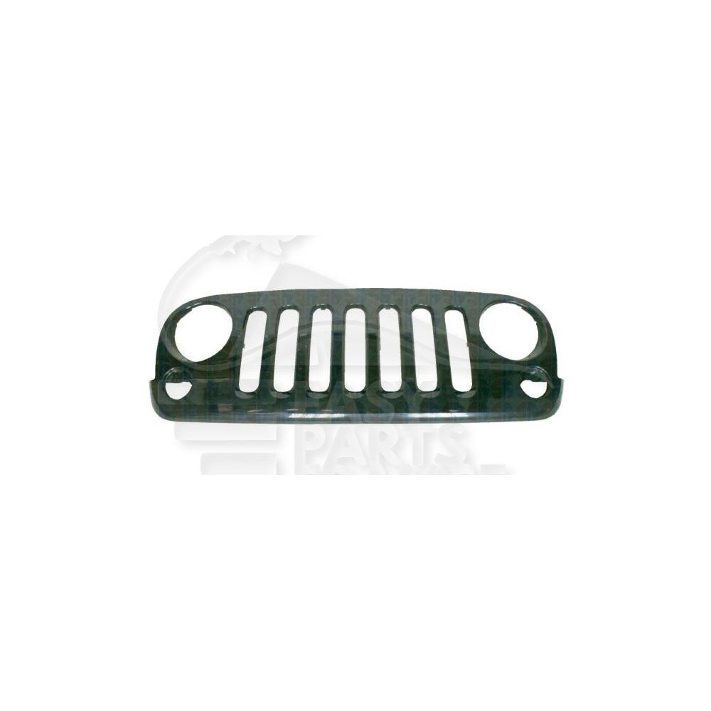 GRILLE DE CALANDRE NOIRE pour JEEP WRANGLER