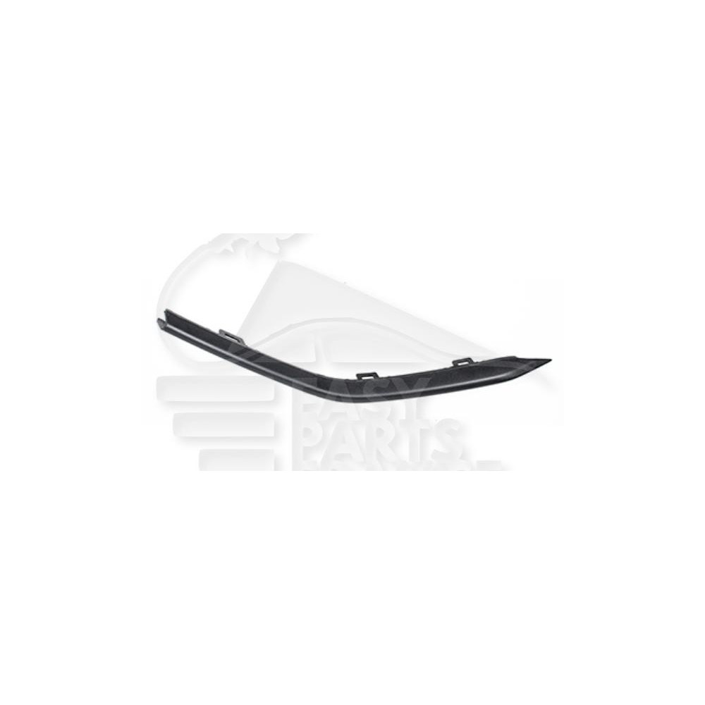 MOULURE DE PARE-CHOC AVANT-GAUCHE INFÉRIEUR NOIRE pour FORD FOCUS