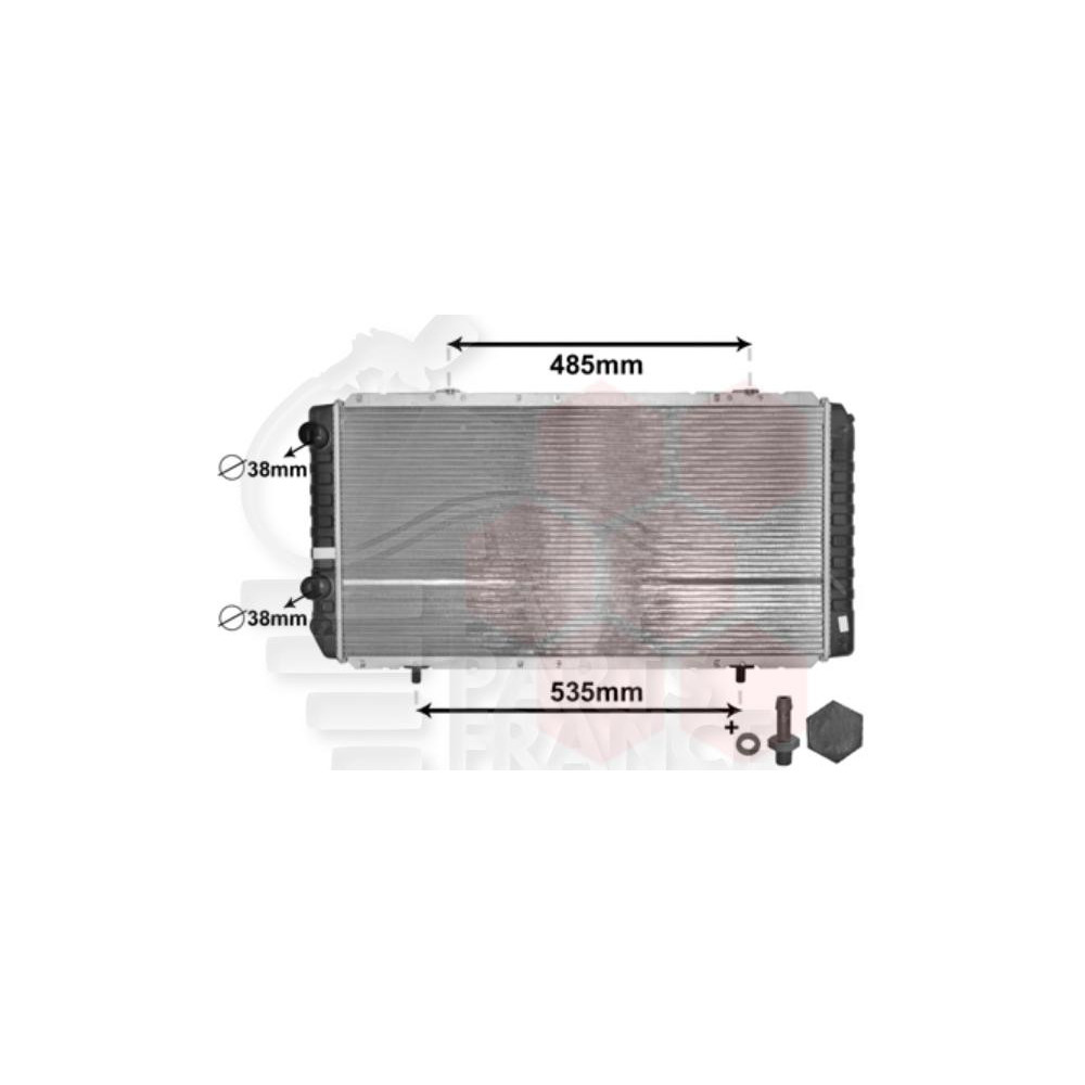 RADIATEUR TOUS TYPES 790 X 412 X 29 pour PEUGEOT BOXER