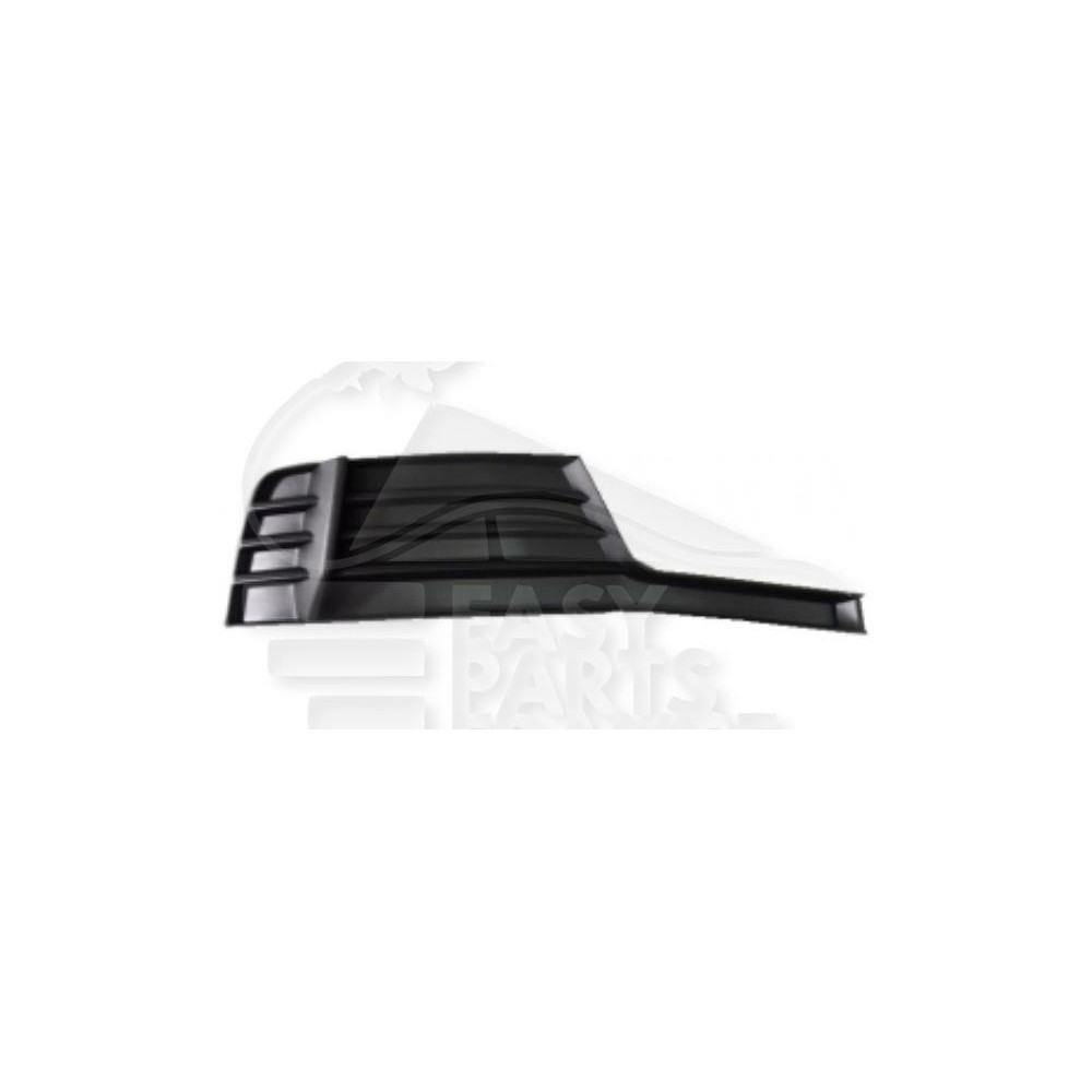 GRILLE DE PARE-CHOC AVANT-DROIT NOIRE pour AUDI A3