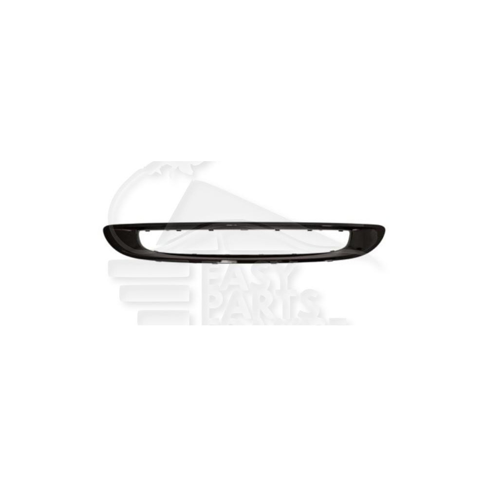 CADRE DE GRILLE DE CALANDRE NOIRE pour SMART SMART