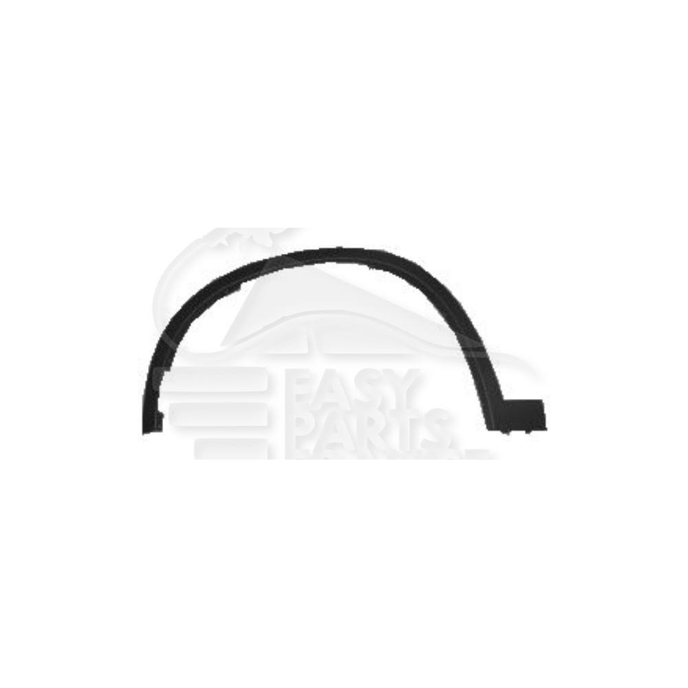 ELARGISSEUR AILE AVANT-DROIT NOIR pour BMW X1