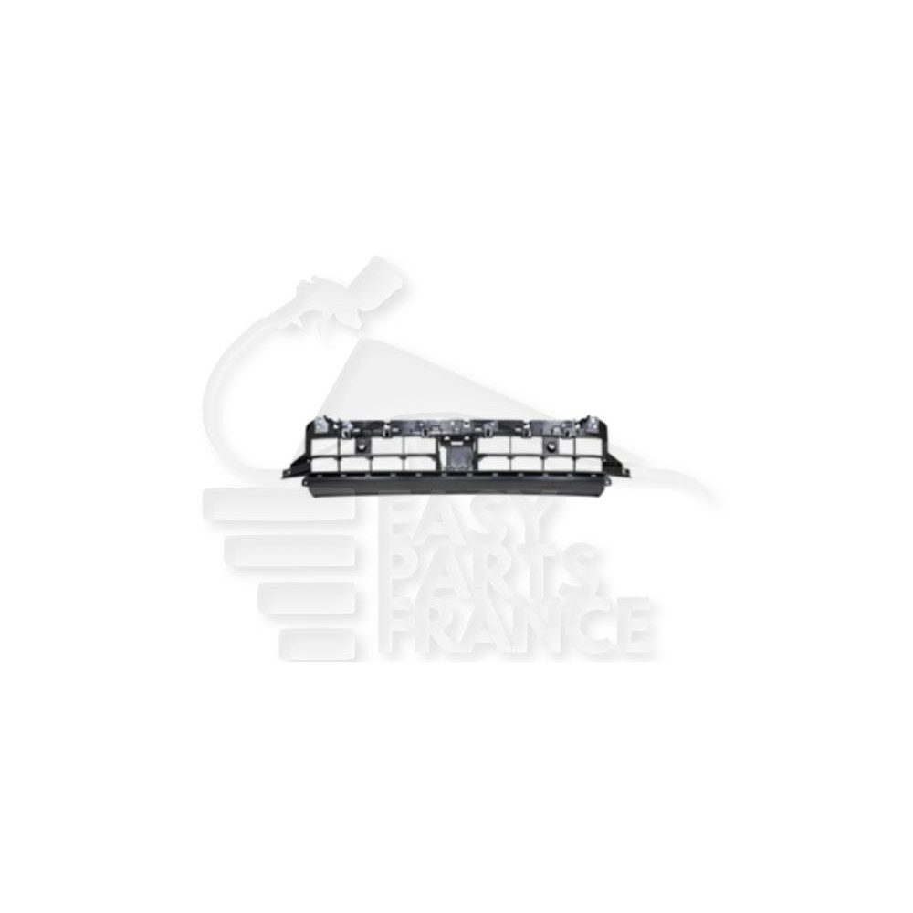 GRILLE CENTRALE DE PARE-CHOC AVANT NOIRE pour AUDI Q3