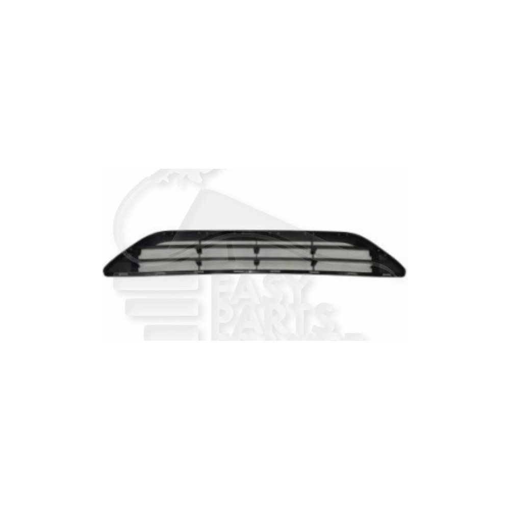 GRILLE DE PARE-CHOC AVANT CENTRALE NOIRE pour NISSAN X TRAIL