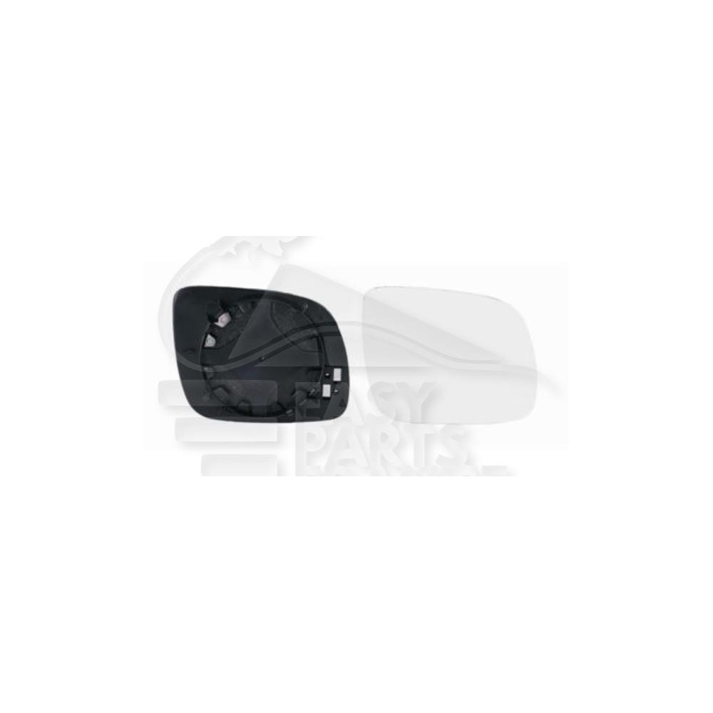 GLACE DE RÉTROVISEUR DROIT CONVEXE → 09/03 PETIT MODÈLE 12 CM pour SEAT LEON