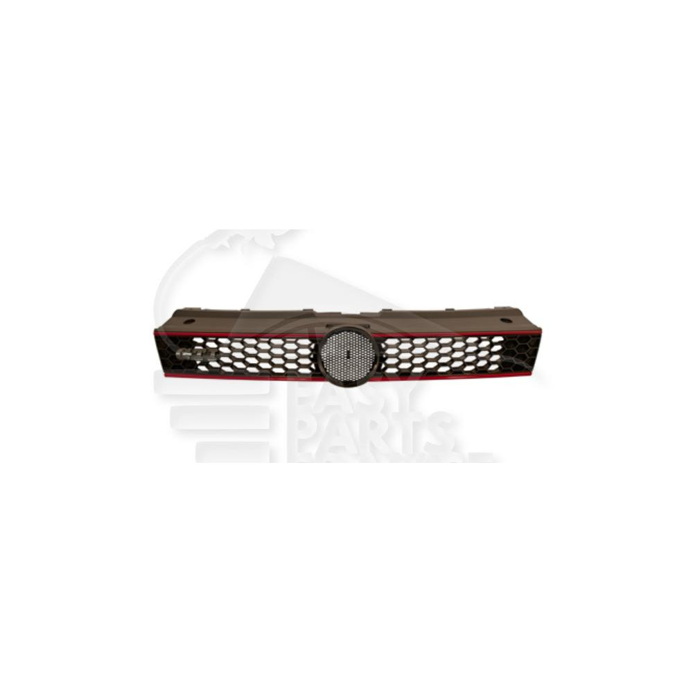 GRILLE DE CALANDRE NOIRE MODÈLE GTI pour VOLKSWAGEN POLO