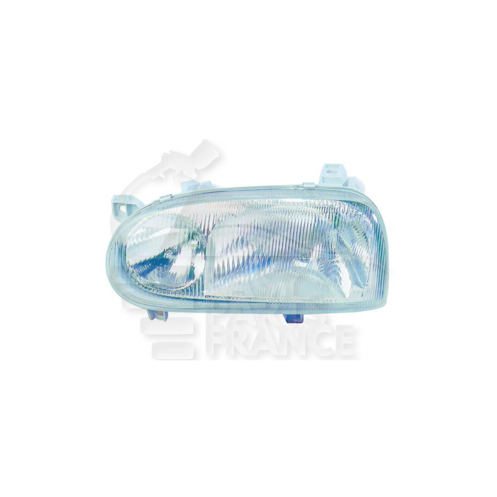 PHARE OPTIQUE GAUCHE H1+H1 MANUEL OU ÉLECTRIQUE pour VOLKSWAGEN GOLF
