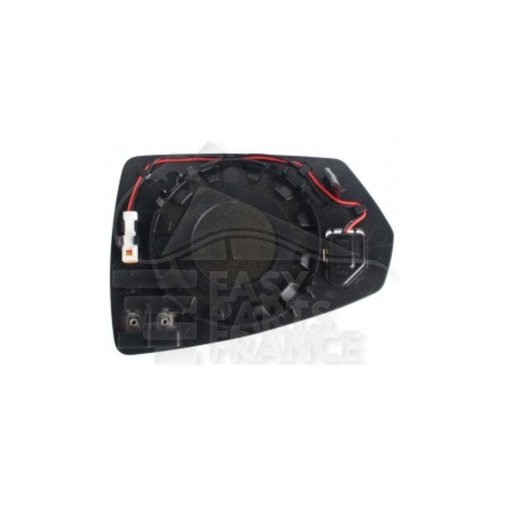 GLACE DE RÉTROVISEUR DROIT CHAUFFANT et DÉTECT. ANGLE MORT pour VOLKSWAGEN POLO