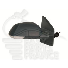 RÉTROVISEUR DROIT A CABLE NOIR AVEC FEU pour VOLKSWAGEN POLO