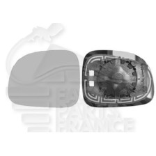 GLACE DE RÉTROVISEUR GAUCHE CONVEXE pour FIAT PANDA