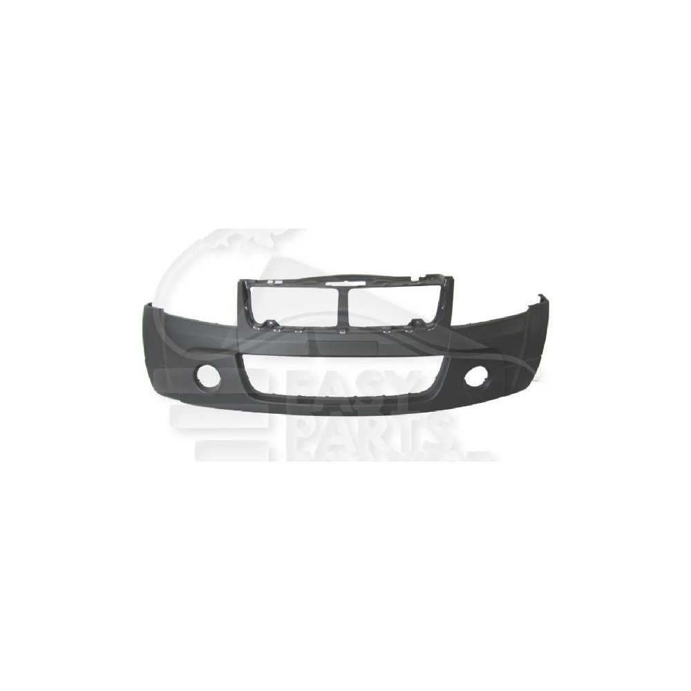 PARE-CHOC AVANT A PEINDRE SANS LAVE PHARE - AVEC EMPLACEMENT ANTI-BROUILLARD pour SUZUKI GRAND VITARA