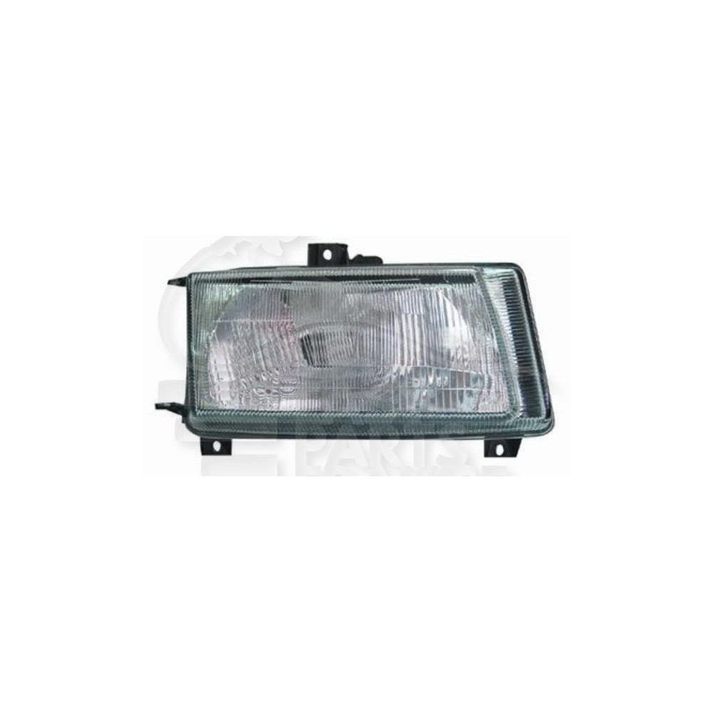 PHARE OPTIQUE DROIT H4 MANUEL OU ÉLECTRIQUE SANS MOTEUR - 09/00 - 03/04 pour VOLKSWAGEN CADDY