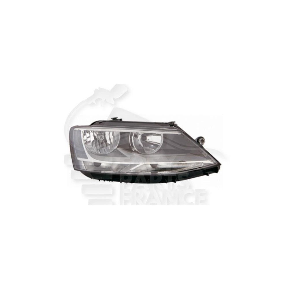 PHARE OPTIQUE DROIT H7-H7 ÉLECTRIQUE AVEC MOTEUR pour VOLKSWAGEN JETTA