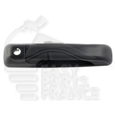 POIGNÉE PORTE EXTÉRIEUR AVANT-DROIT NOIRE AVEC TROU BARILLET pour JEEP COMMANDER