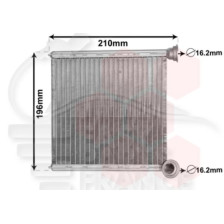 RADIATEUR DE CHAUFFAGE TOUS TYPES - 171 X 184 X 26 pour SKODA OCTAVIA