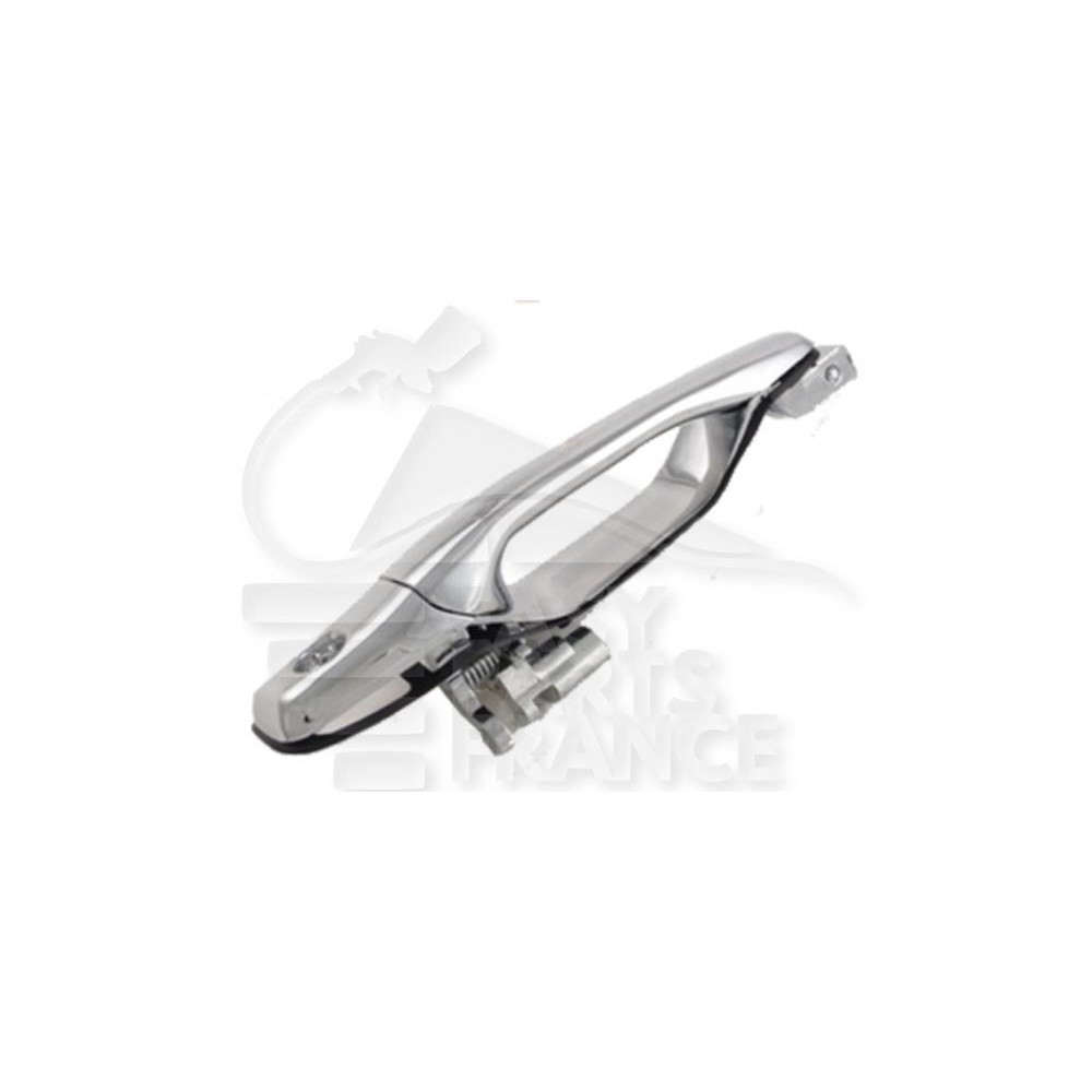 POIGNÉE PORTE EXTÉRIEUR AVANT-GAUCHE CHROMEE AVEC TROU BARILLET pour MITSUBISHI LANCER