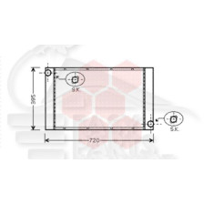 RADIA 525/530 HD BM +/- CLIM 623 X 378 X 40 