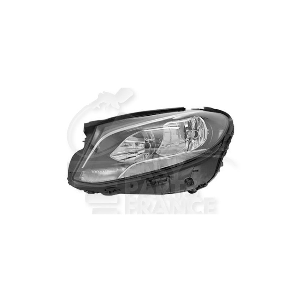 PHARE OPTIQUE GAUCHE H7+H7 ÉLECTRIQUE AVEC MOTEUR LED pour MERCEDES CLASSE E - W212 - W213