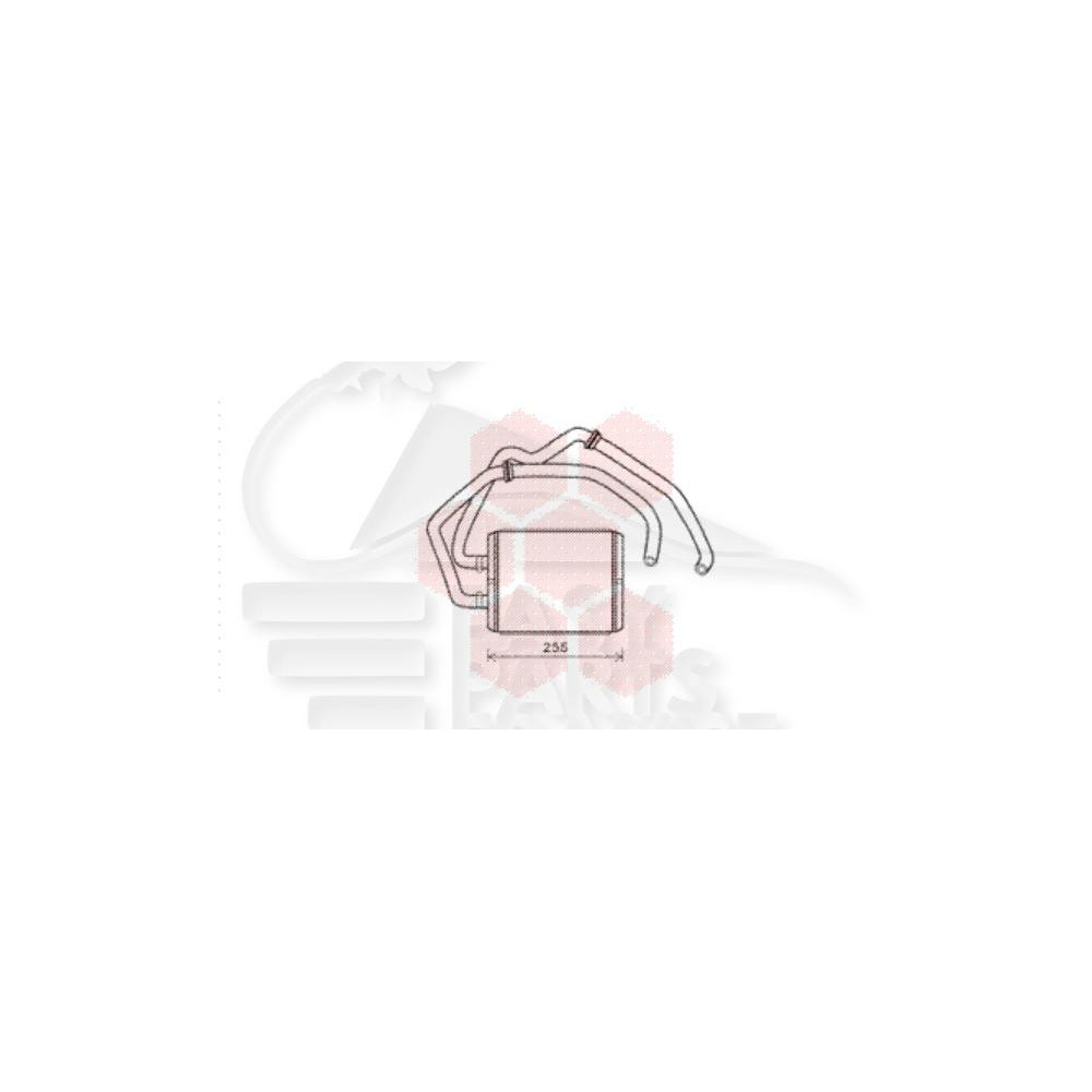 RADIATEUR DE CHAUFFAGE 2.3 TDI 220 X 200 X 33 pour IVECO DAILY