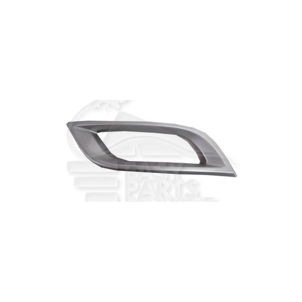 MOULURE DE GRILLE DE PARE-CHOC AVANT-DROIT GRISE MODÈLE SPORT pour MAZDA MAZDA 3