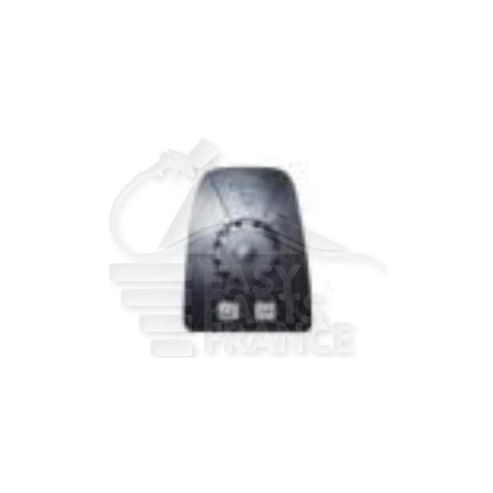 GLACE DE RÉTROVISEUR GAUCHE CHAUFFANT SUPÉRIEUR BRAS COURT pour IVECO DAILY