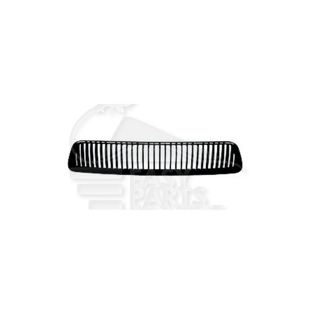 GRILLE DE PARE-CHOC AVANT CENTRALE NOIRE pour SKODA FABIA