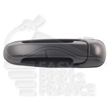 POIGNEE DE PTES EXT ARG NOIRE LISSE 